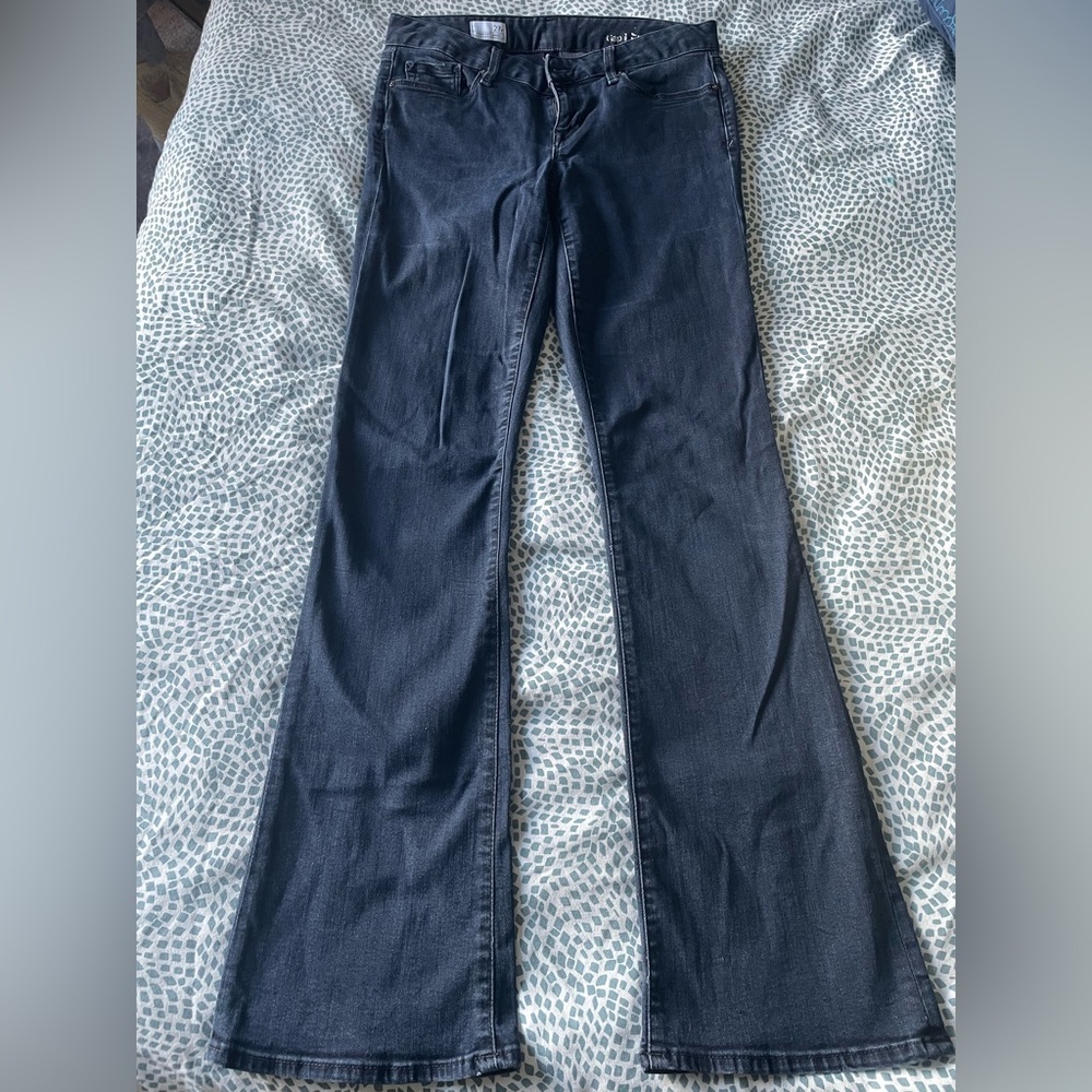Women's Boot Cut Jeans - Black